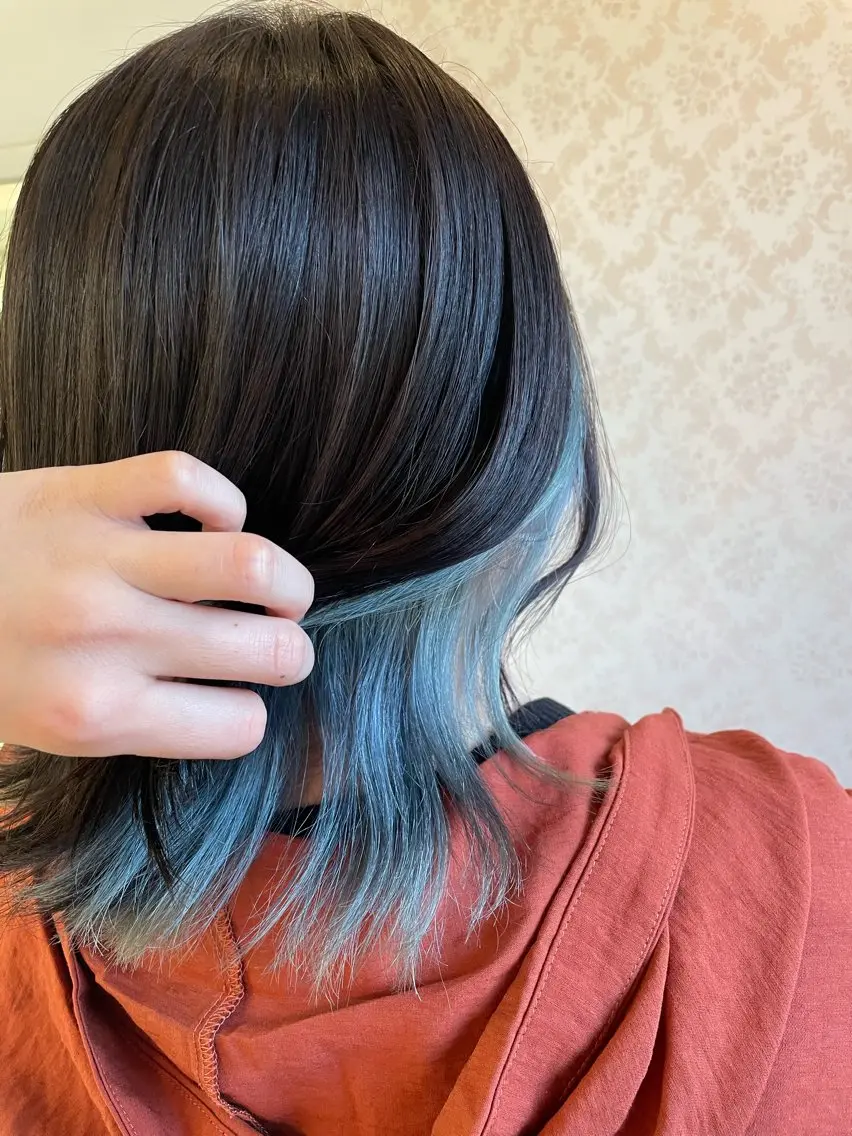 カラー カット ヘアカラー トリートメント ヒヨシ ルナのヘアスタイル