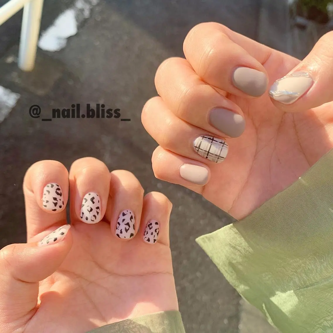 ネイル アニマル柄 NAIL BLISSのネイルデザイン