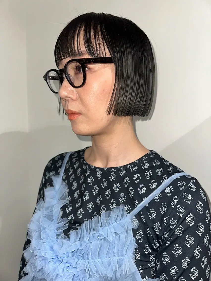 ショート カラー カット ヘアカラー トリートメント 🎀オイダイラ モモカ🎀のヘアスタイル