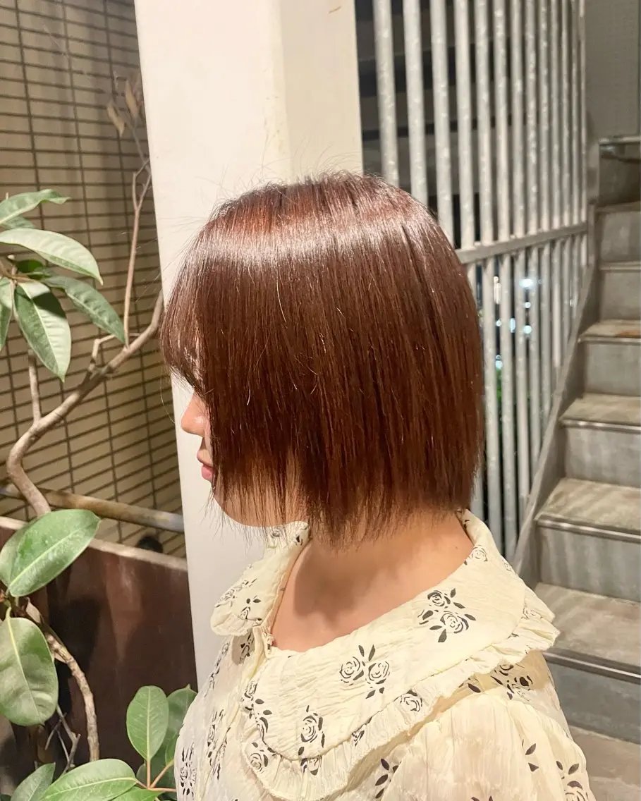 ショート カラー いさと🩵ᩚ 表参道美容室のヘアスタイル