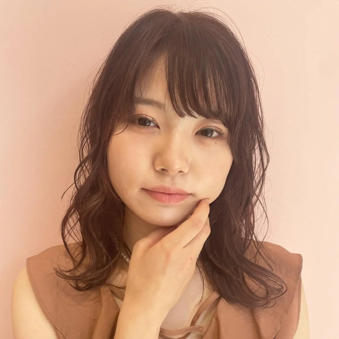 カット+カラー+2STEPトリートメント(ブラウンベースのカラー剤)の写真