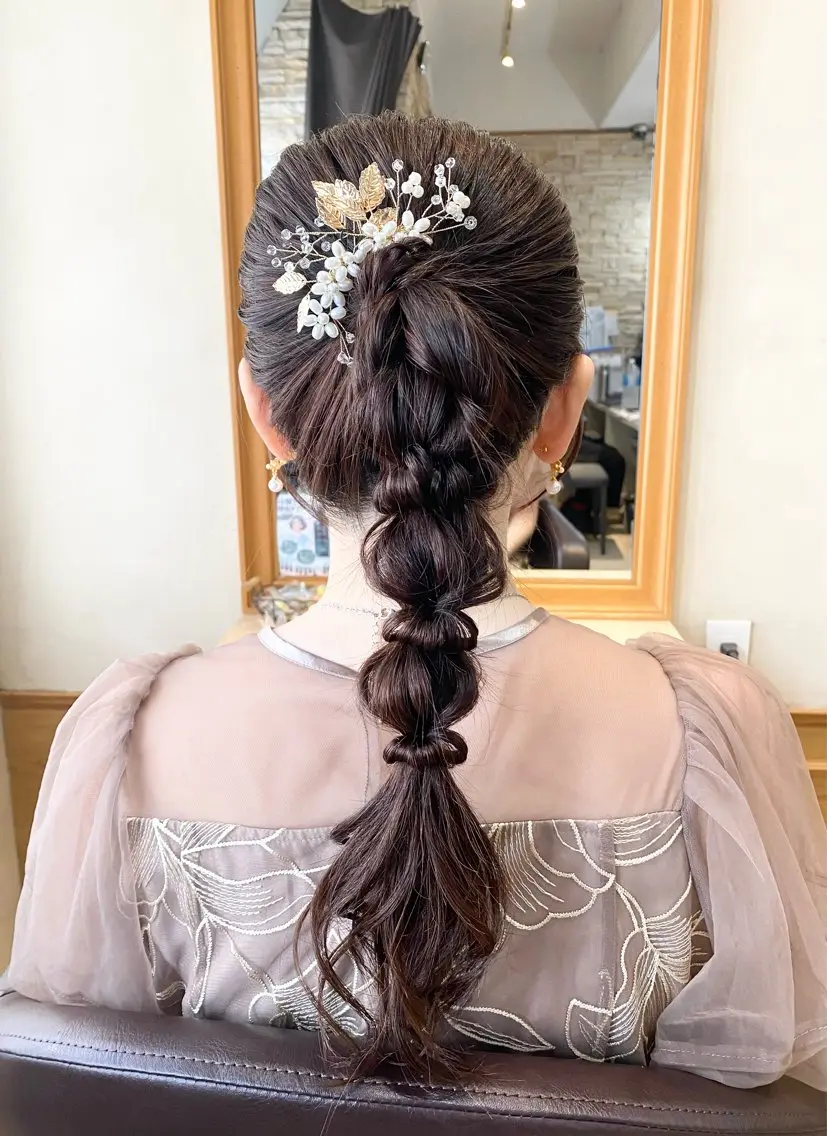 ヘアアレンジ 大谷 茉のヘアスタイル