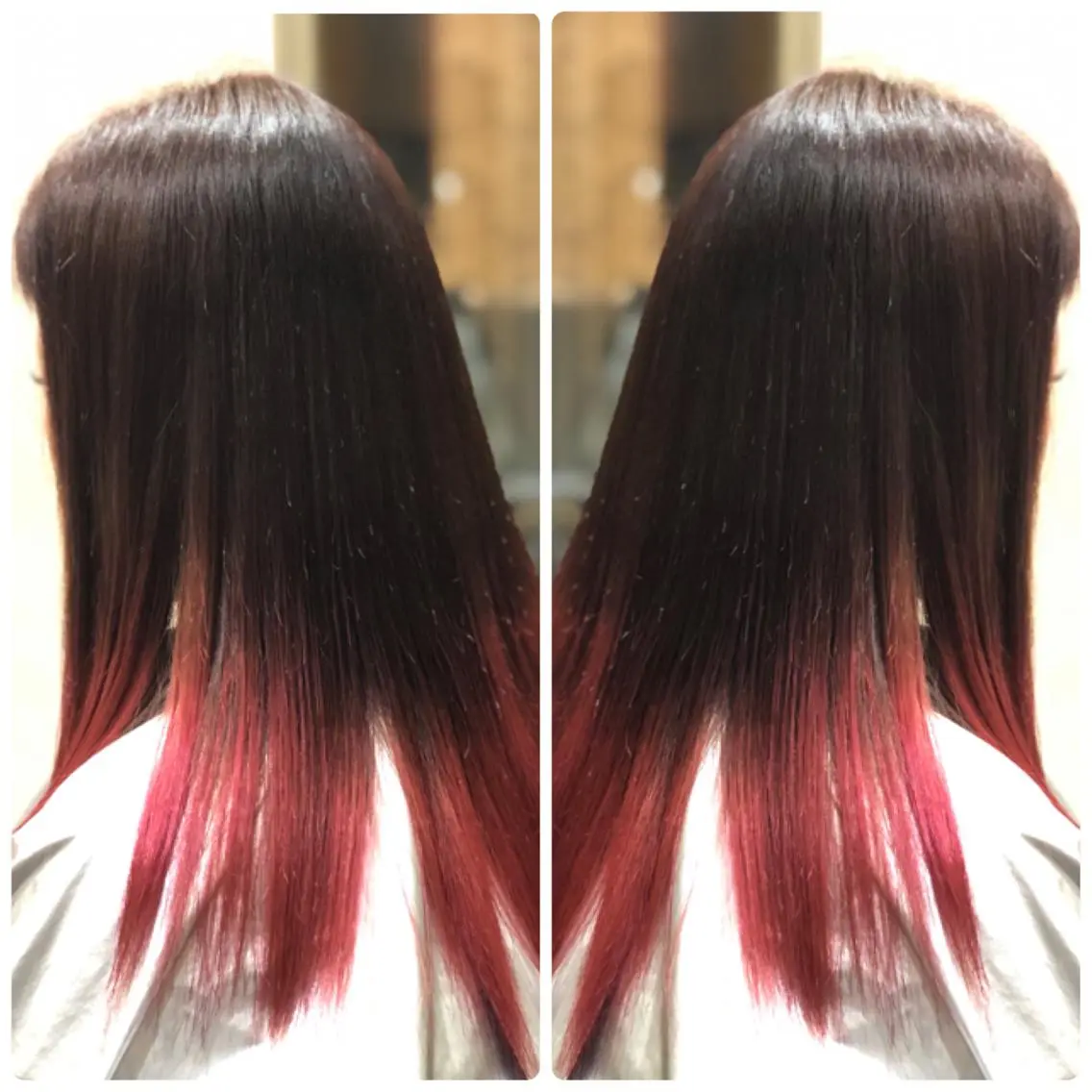 セミロング カラー ピンクカラー ヘアカラー トリートメント 小山内 龍一郎 店長のヘアスタイル