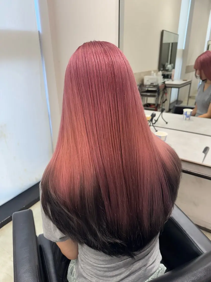 カラー カット ヘアカラー トリートメント 透明感カラー✨艶髪 制作🌱山根あゆみのヘアスタイル