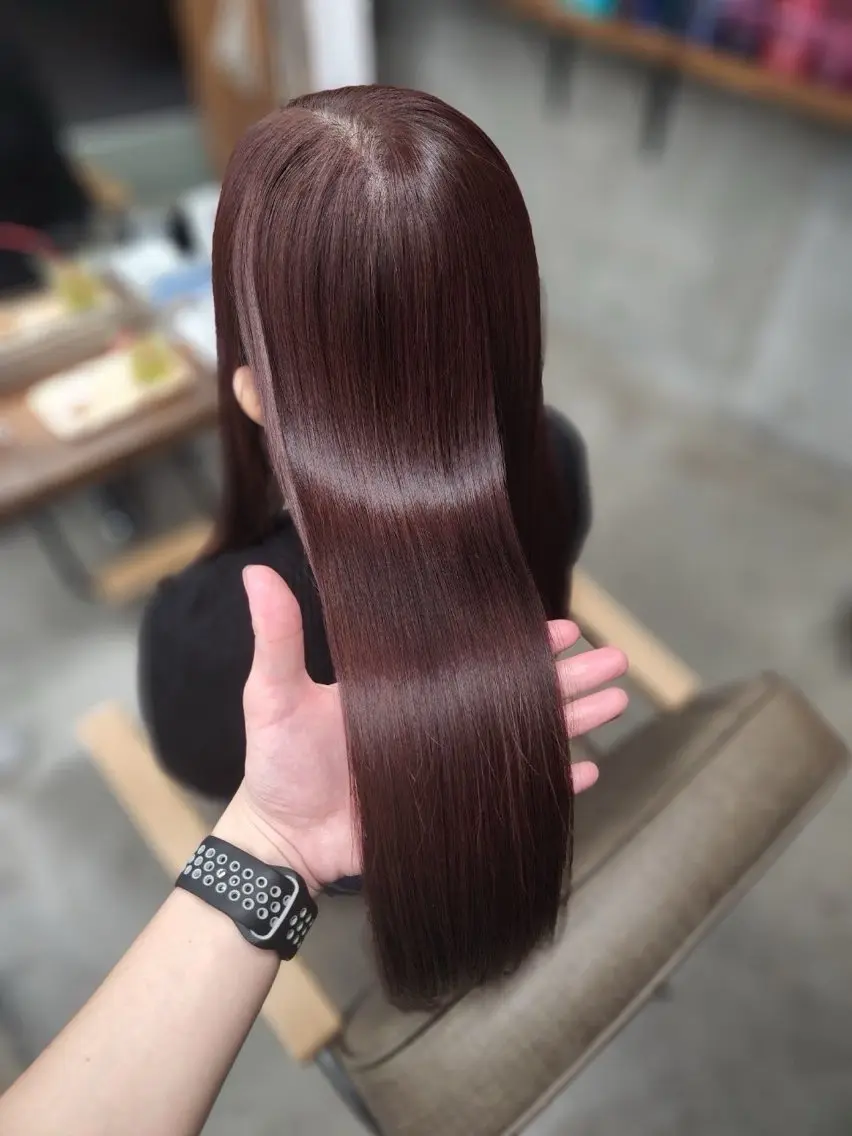 セミロング メンズ Haruka 香椎美容室のヘアスタイル