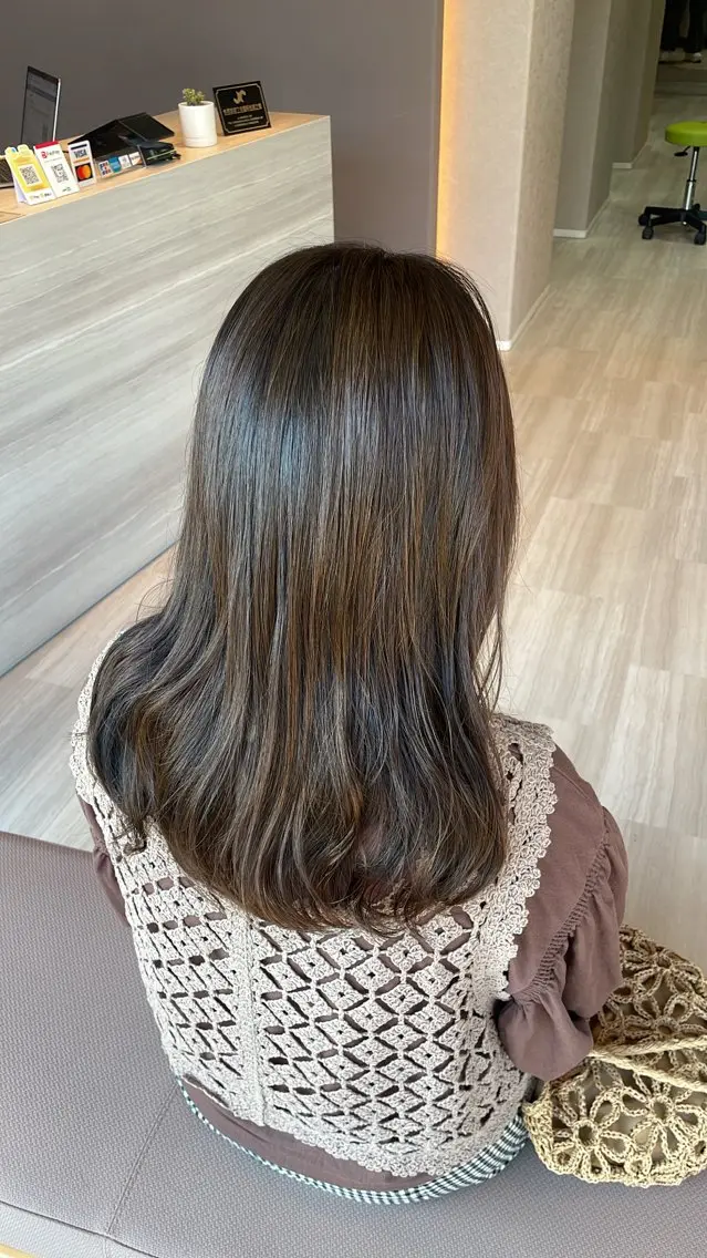 【人気No. 1✨】レディース限定🎀　　　　　似合わせカット＋透明感カラー＋3stepトリートメント🌿の写真