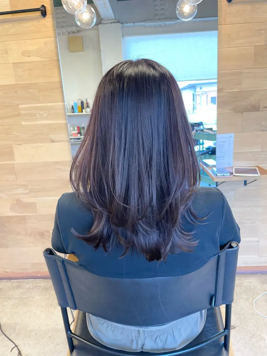 ロング 畑村 まゆみのヘアスタイル
