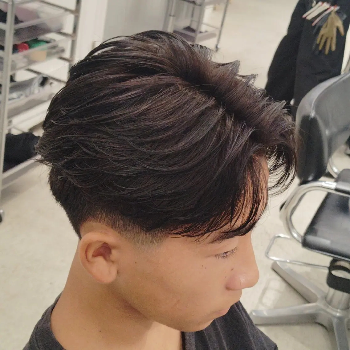 パーマ メンズ フェザーパーマ メンズパーマ カット パーマ 名古屋のパーマ職人 /fifth/正岡のヘアスタイル