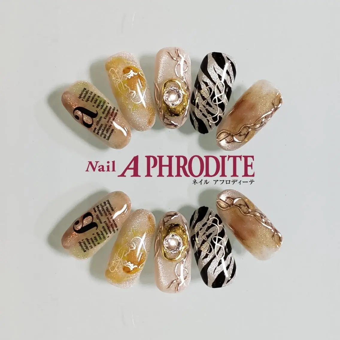 ネイル ジェルネイル 持ち込み ニュアンスネイル ソフトジェル Nail Aphroditeのネイルデザイン