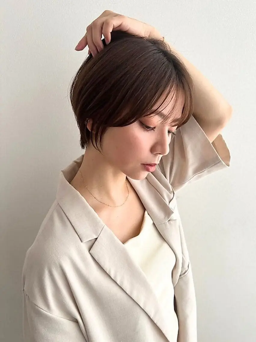 ショート yamamoto yutaroのヘアスタイル