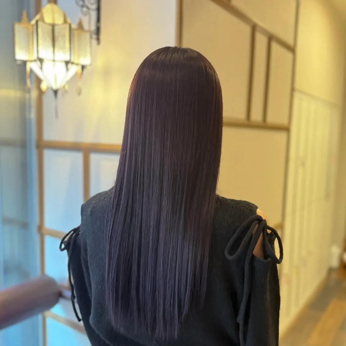 ロング パーマ 髪質改善 縮毛矯正 ストレートパーマ 縮毛矯正 🍒ྀིナカヤマ ミオ🍒ྀིのヘアスタイル