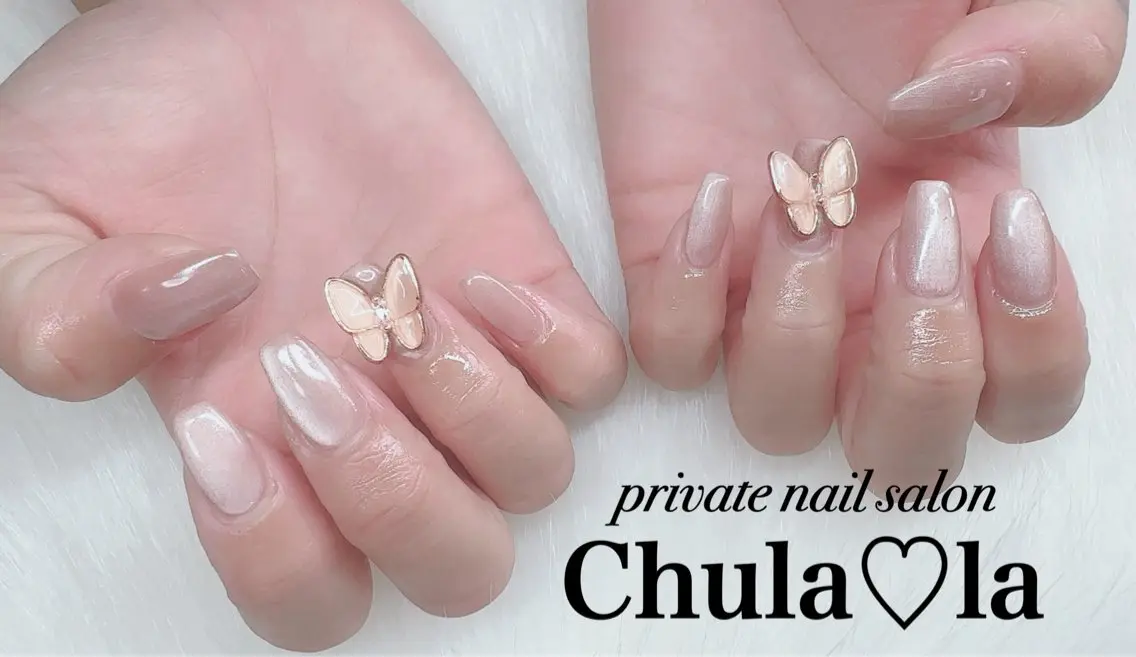 ネイル マグネットネイル ハンドネイル Chula♡la 豊見城市高安のネイルデザイン