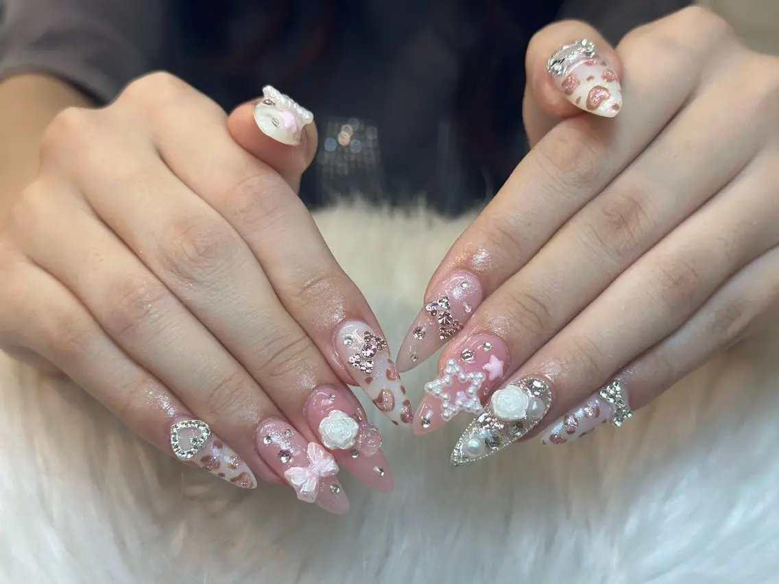 ネイル アートネイル ジェルネイル ハンドネイル JennNail_ マオのネイルデザイン