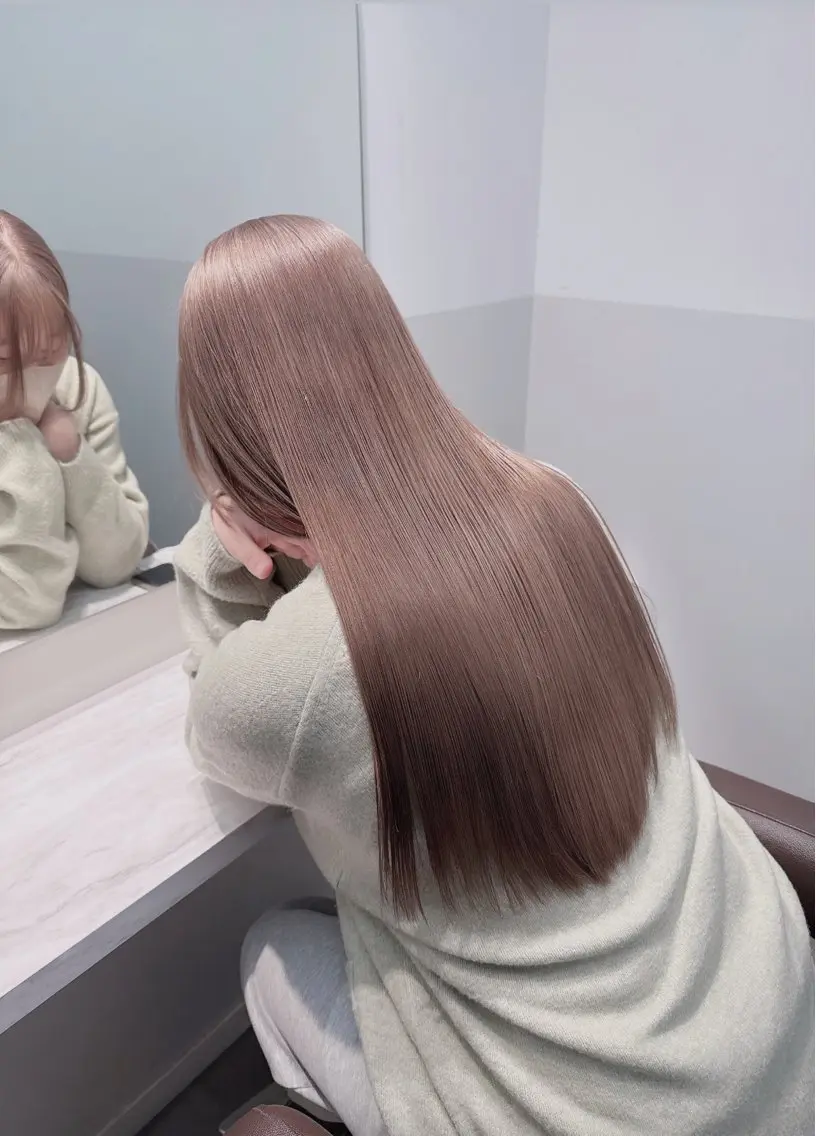 ロング カラー ヘアアレンジ メンズ ヘアカラー トリートメント ブリーチの髪様 MASATOのヘアスタイル