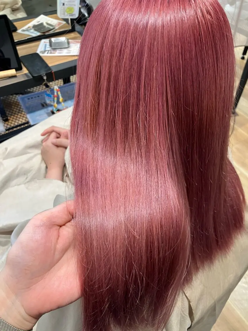 ミディアム ヘアカラー トリートメント 横山 麻衣子のヘアスタイル