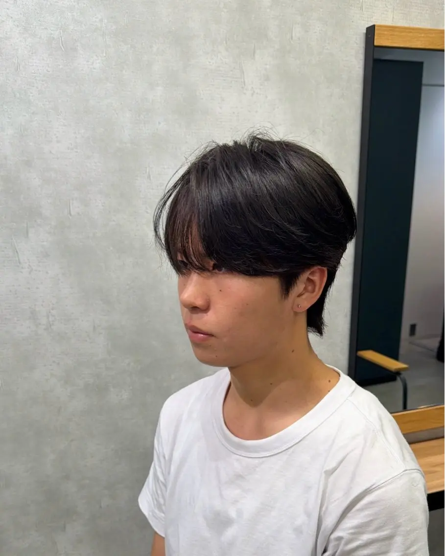 メンズ カット ヘアカラー Chlan岡本 フウトのヘアスタイル