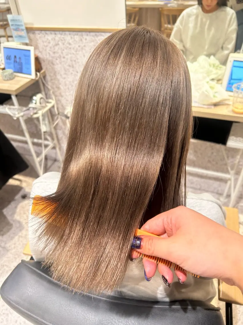 カラー ♡透明感カラー★ ネイル/しの♡のヘアスタイル