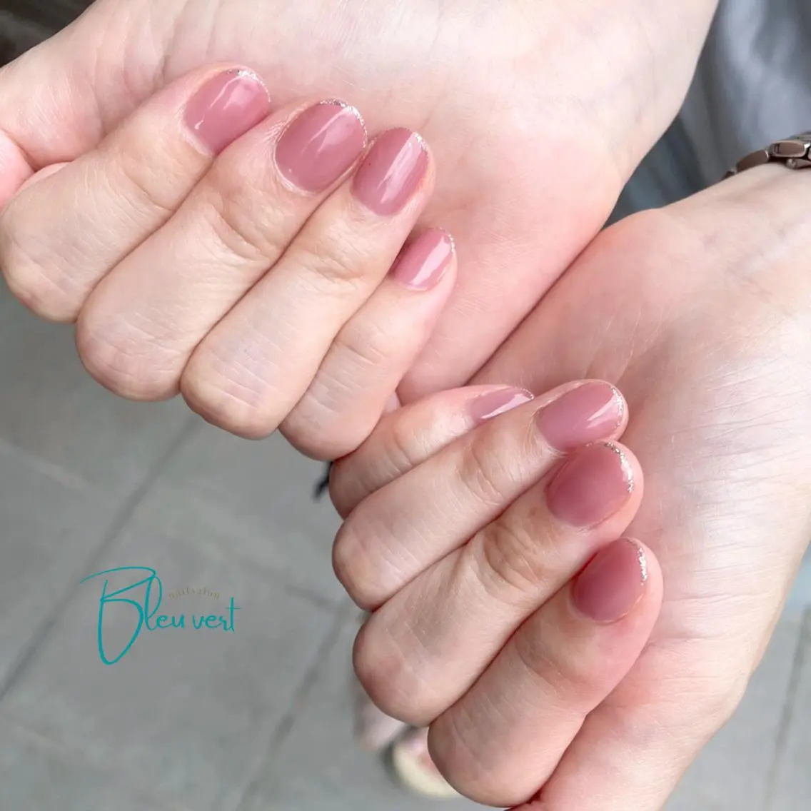 ネイル Nailsalon Bleu vertのネイルデザイン