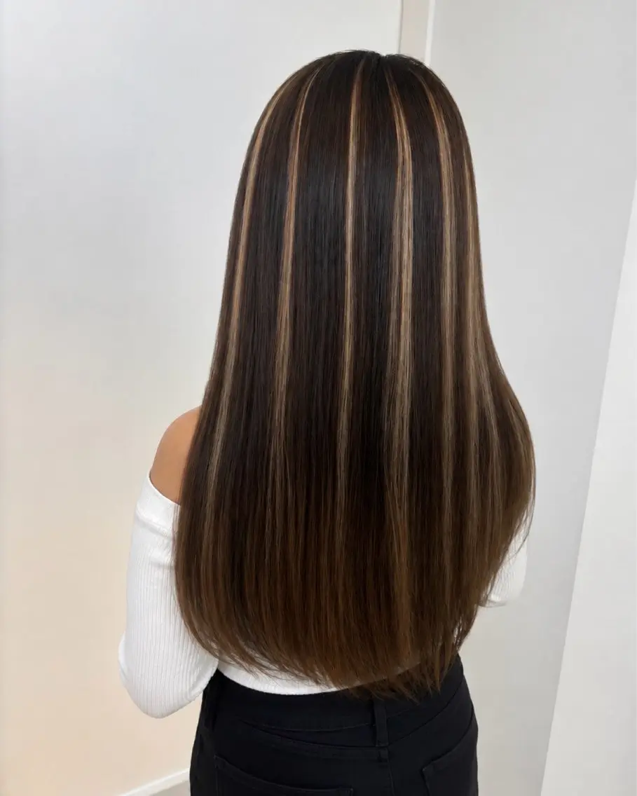 ロング シールエクステ エクステ エクステ 藤沢エクステ れんな💖のヘアスタイル