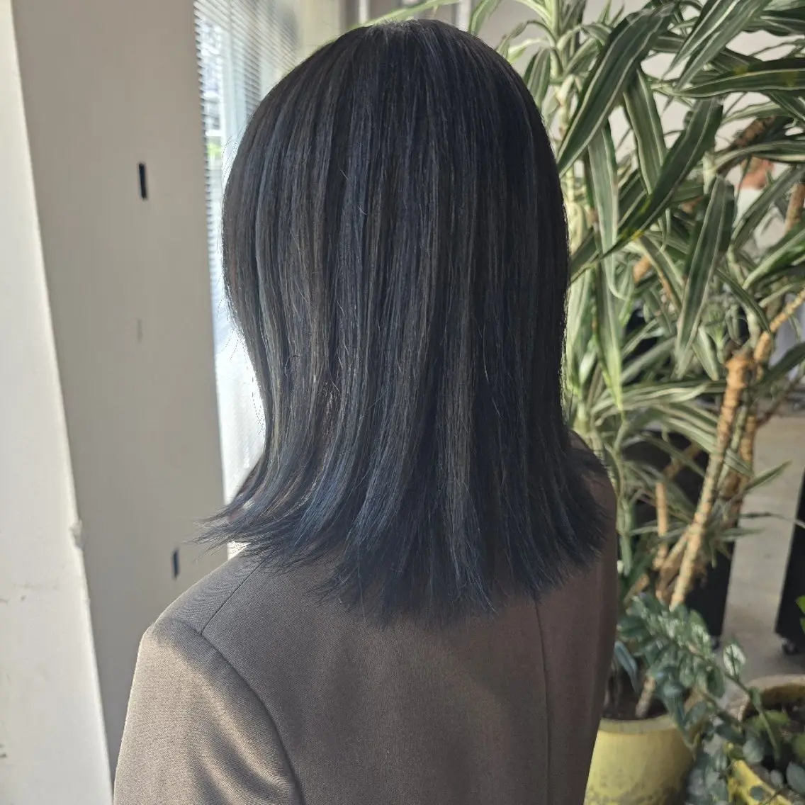 セミロング カラー カット ヘアカラー トリートメント ハヤシ マユ ✂ 府中美容室のヘアスタイル