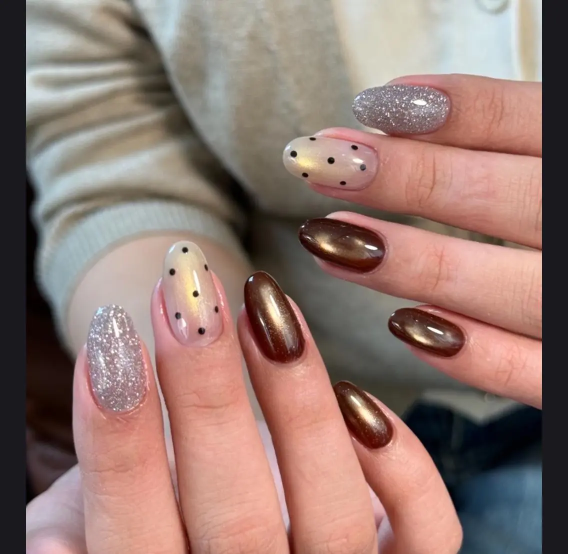ネイル ハンドネイル 🎀 UU_nailのネイルデザイン