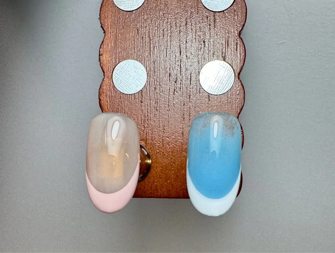 【ハンドジェル】フレンチの写真