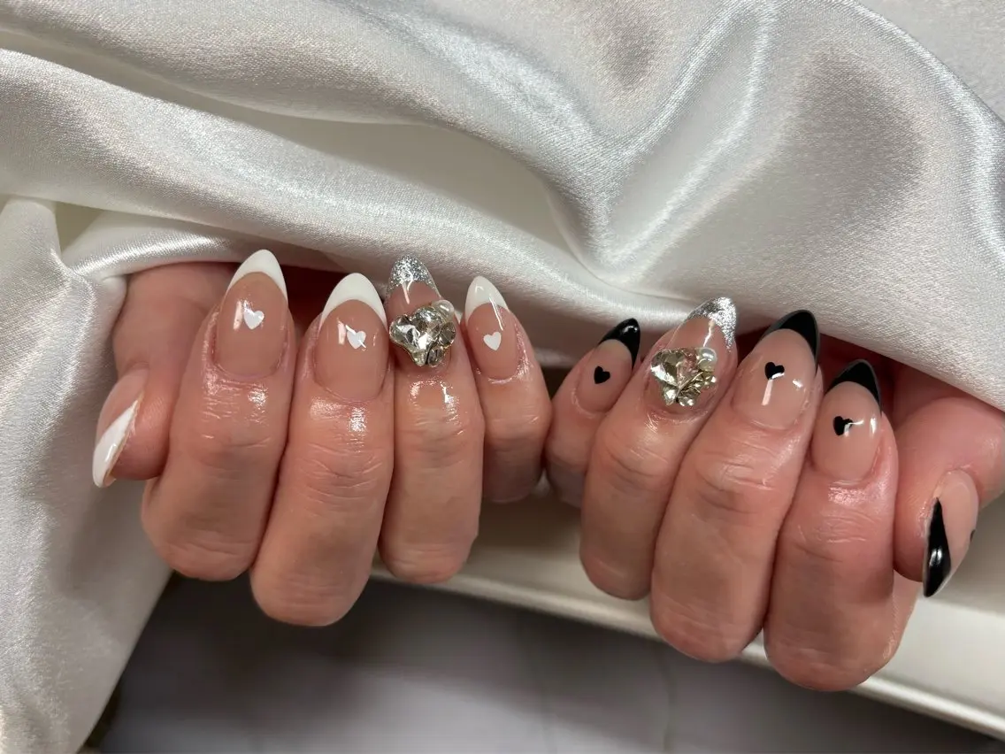 ネイル フレンチネイル 門真市ネイルサロン♡ KUMI.HANAのネイルデザイン
