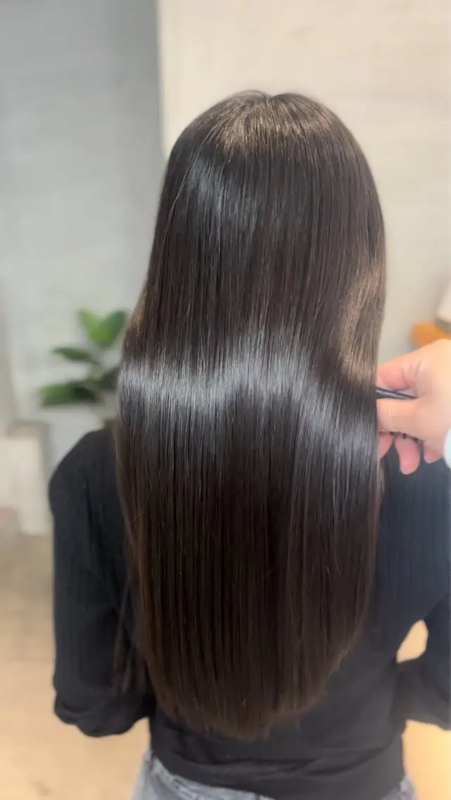 ロング 🍎縮毛矯正特化🍎 にしごおりのヘアスタイル