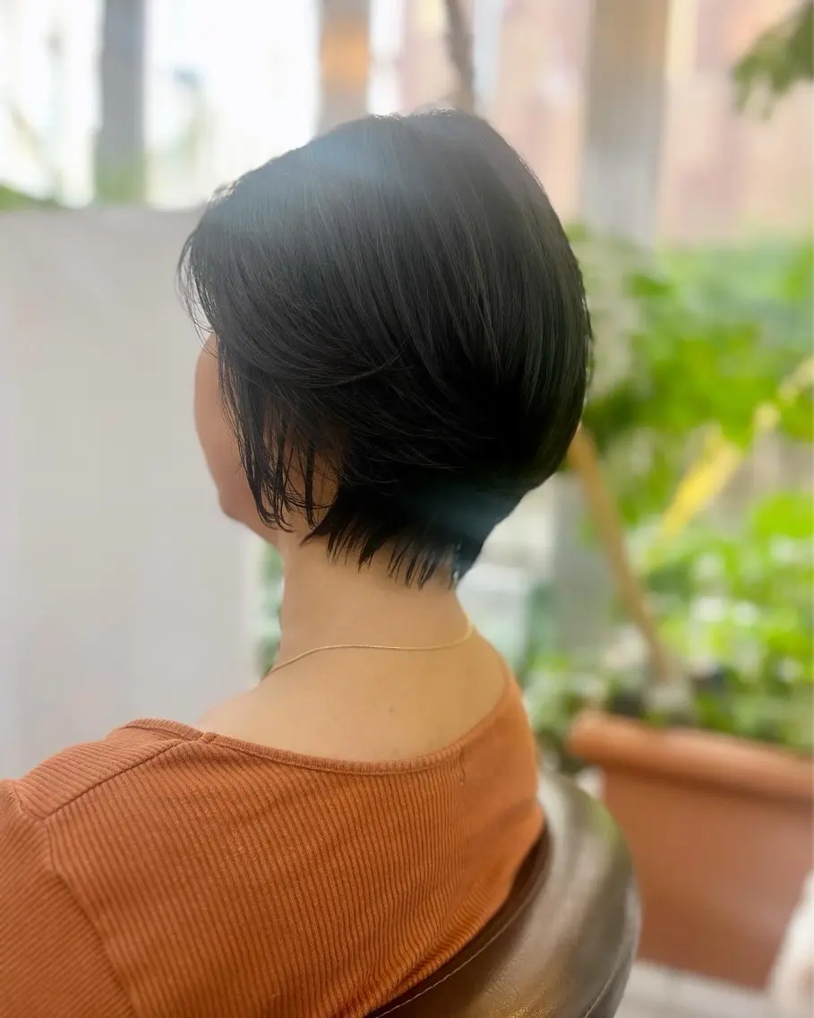 ショート カット ヘアカラー トリートメント 児玉 一也のヘアスタイル