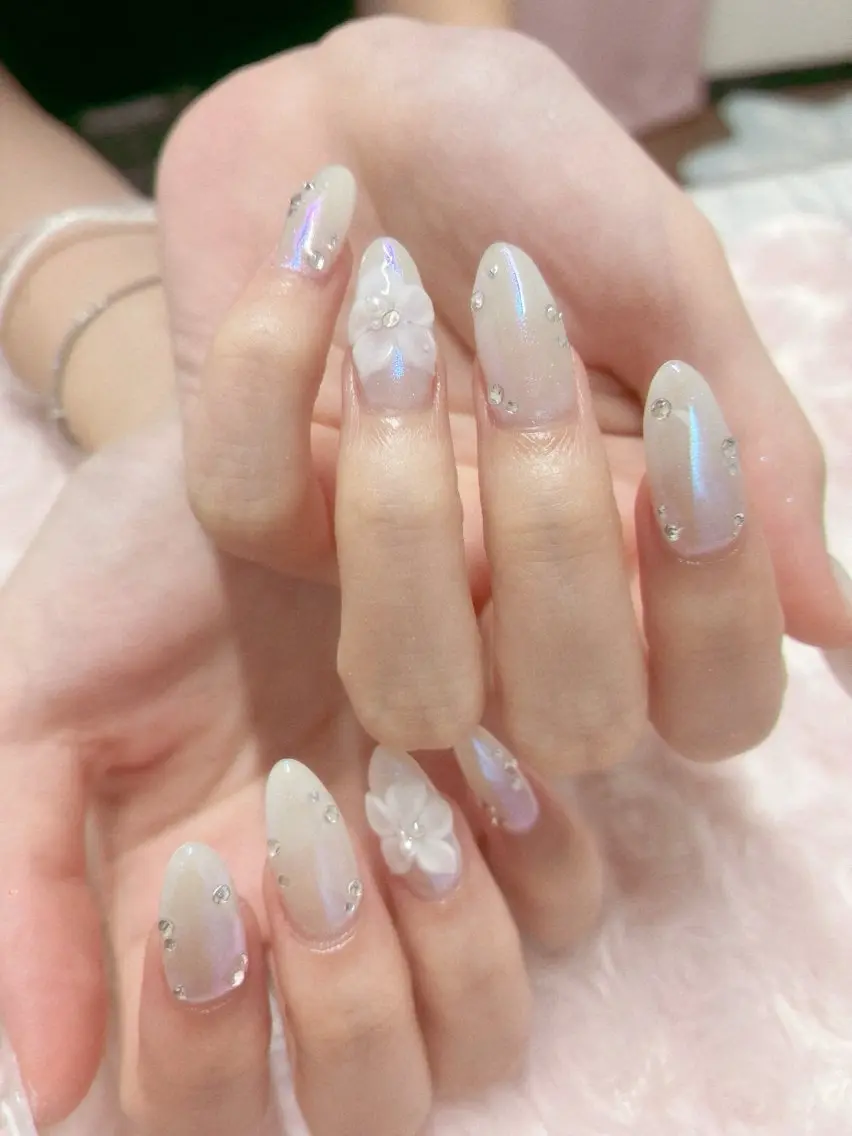 ネイル 韓国ネイル 持ち込み ハンドネイル 前田 りかのネイルデザイン