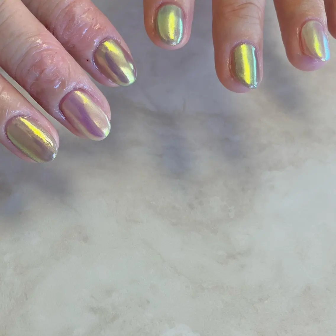 ネイル オーロラネイル Lee.nail ハルカのネイルデザイン