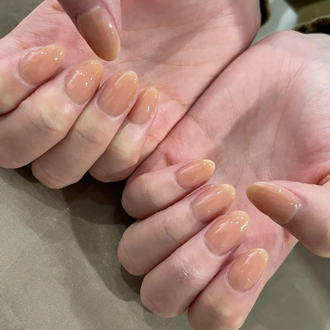 ネイル ワンカラーネイル Wish Nail 恒川のネイルデザイン