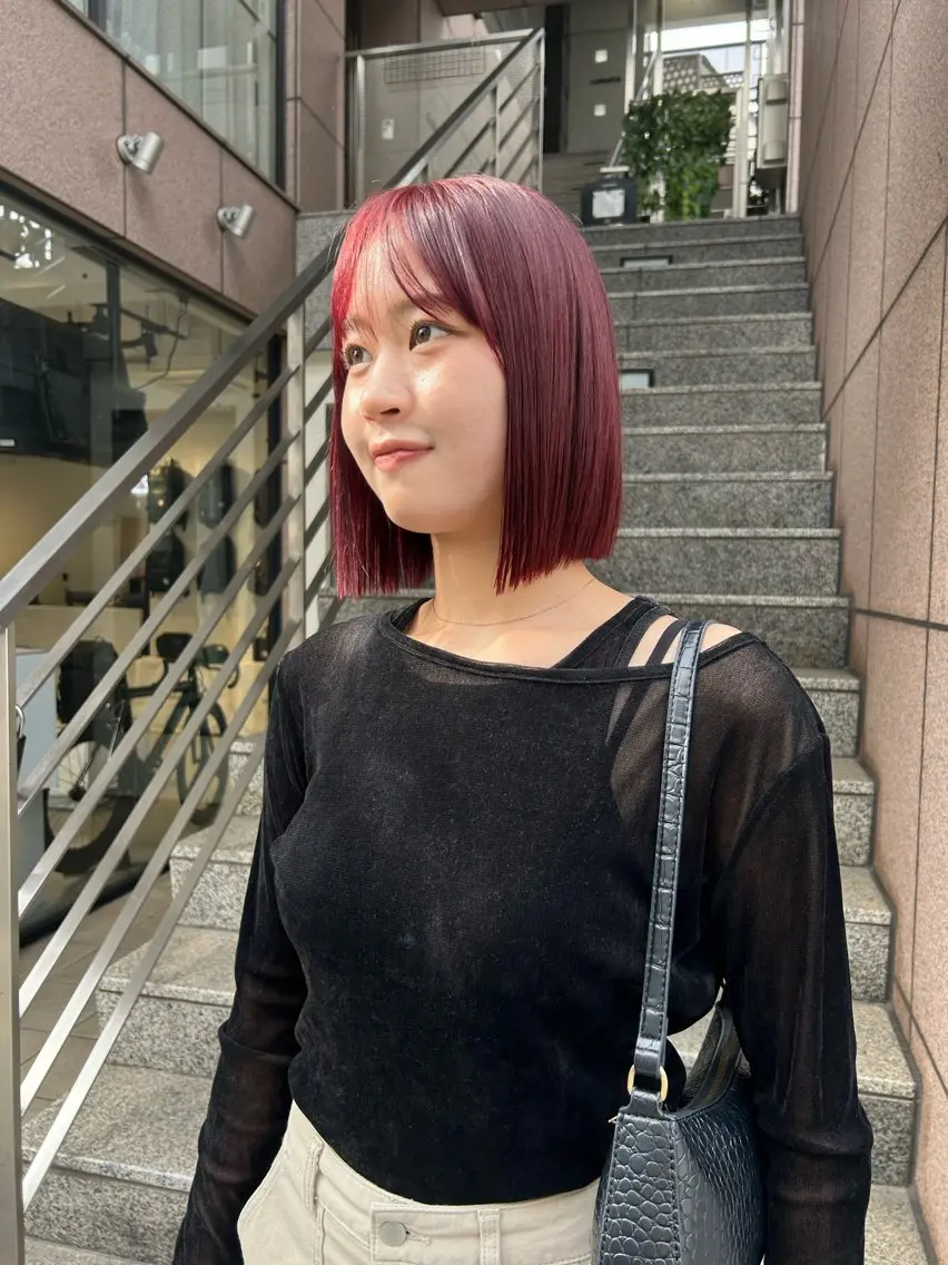 ショート カラー カット ヘアカラー トリートメント ❕マンツーマン施術❕ 🍊Moemiのヘアスタイル