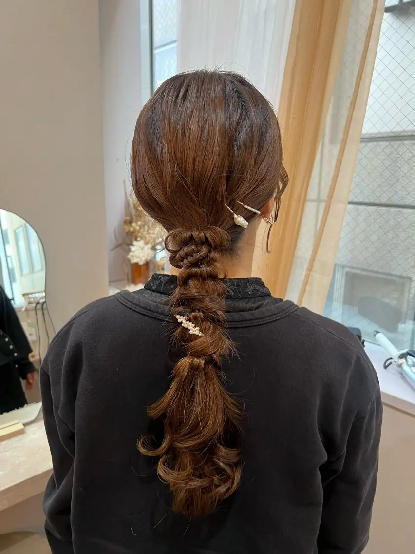 セミロング Mila misakiのヘアスタイル