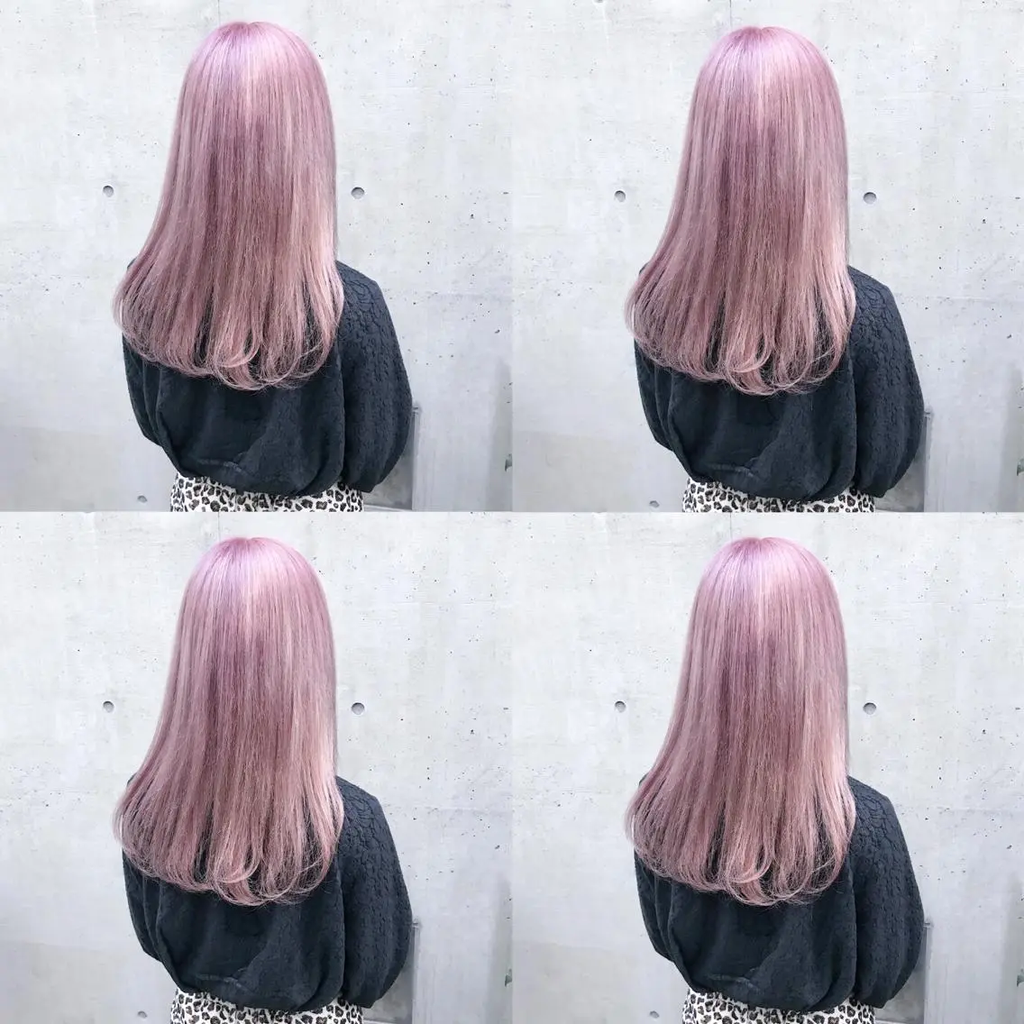 セミロング カラー ヘアアレンジ ヘアカラー トリートメント TAKUMAブリーチ /切りっぱなし🪽のヘアスタイル