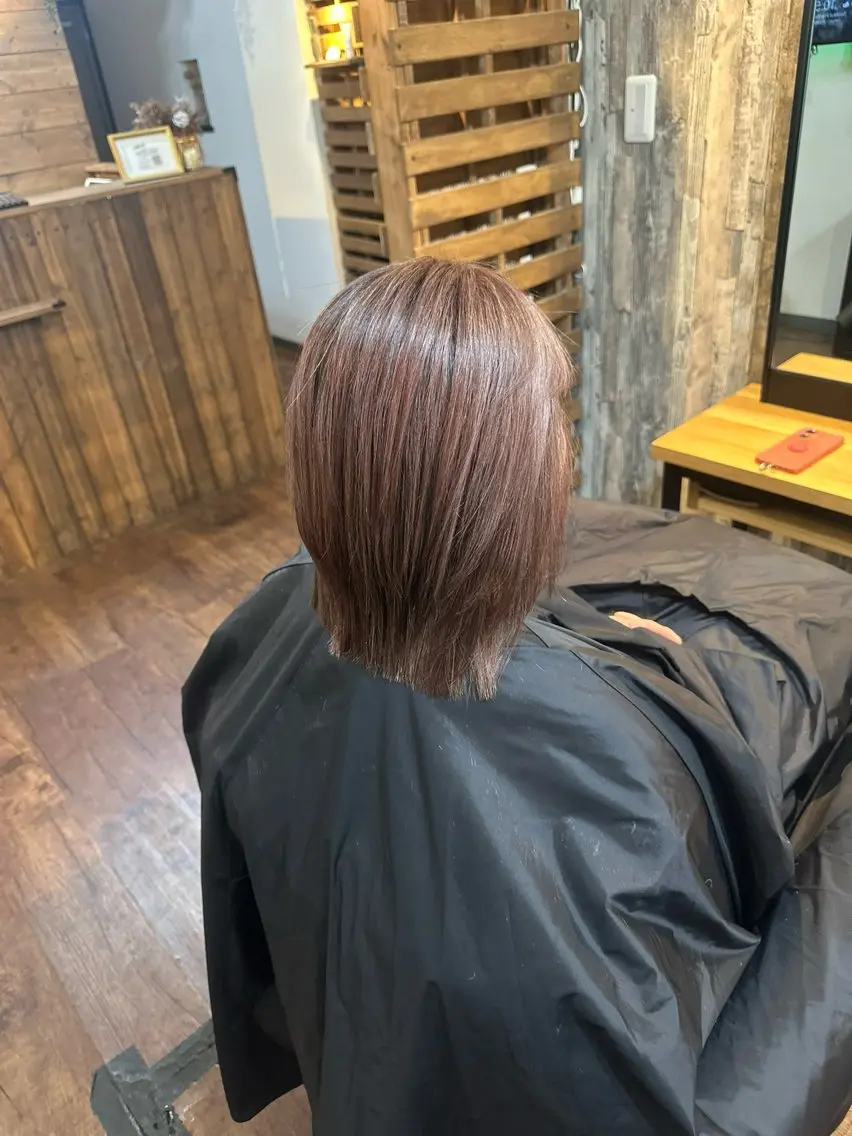 ミディアム ヘアカラー Luzir⭐︎ GEN⭐︎のヘアスタイル