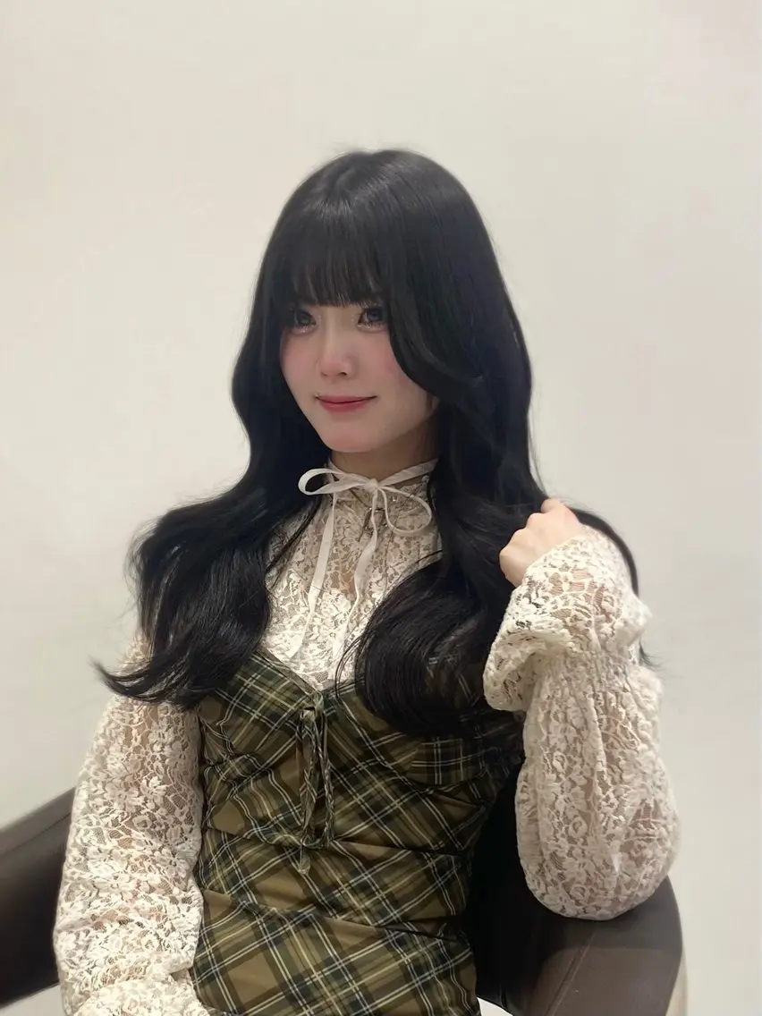 ロング 岡山 愛のヘアスタイル