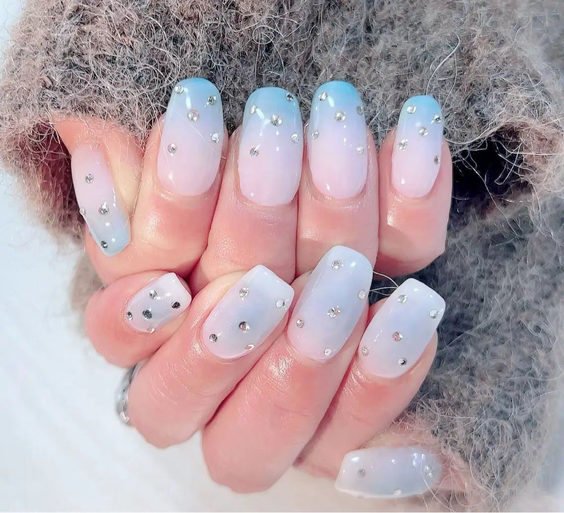 ネイル ジェルネイル 持ち込み パラジェル 冬ネイル クリスマス Nail Salon Dream Mamのネイルデザイン