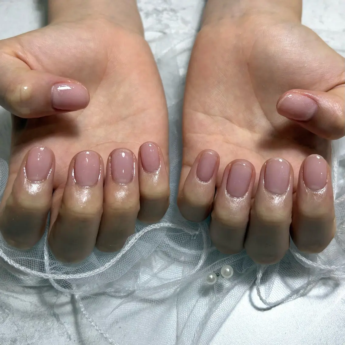 ネイル ハンドネイル WHITE NAIL 鳳店AYUMIのネイルデザイン