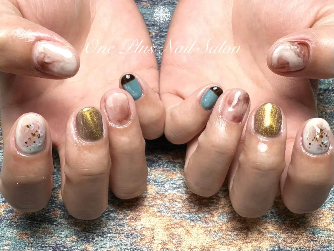 ネイル ハンドネイル One Plus Nail Salonのネイルデザイン