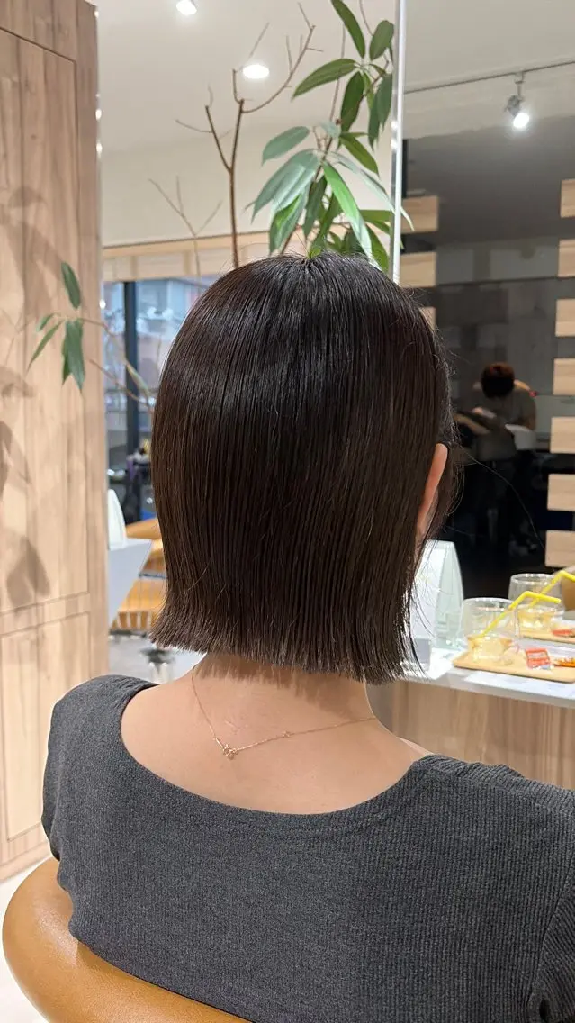 【🌟新規人気No.1🌟】似合わせカット＋透明感カラー+頭皮ケア+3STEPトリートメント¥9500[仙台]🌈の写真