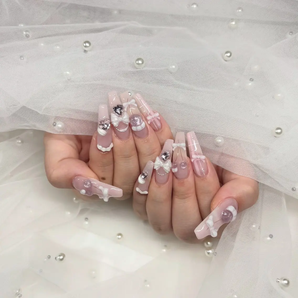 ネイル ハンドネイル ୨୧ mio୨୧のネイルデザイン