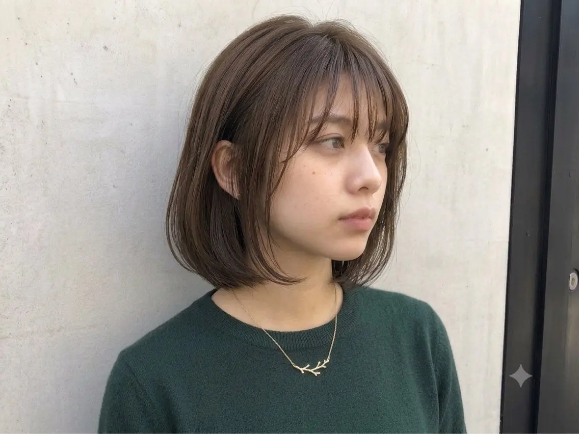 ミディアム 大澤 尚記のヘアスタイル