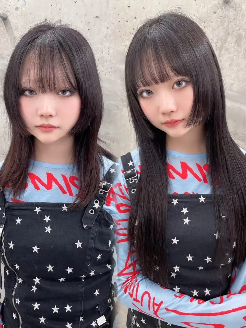 ミディアム モリシタ チョウのヘアスタイル