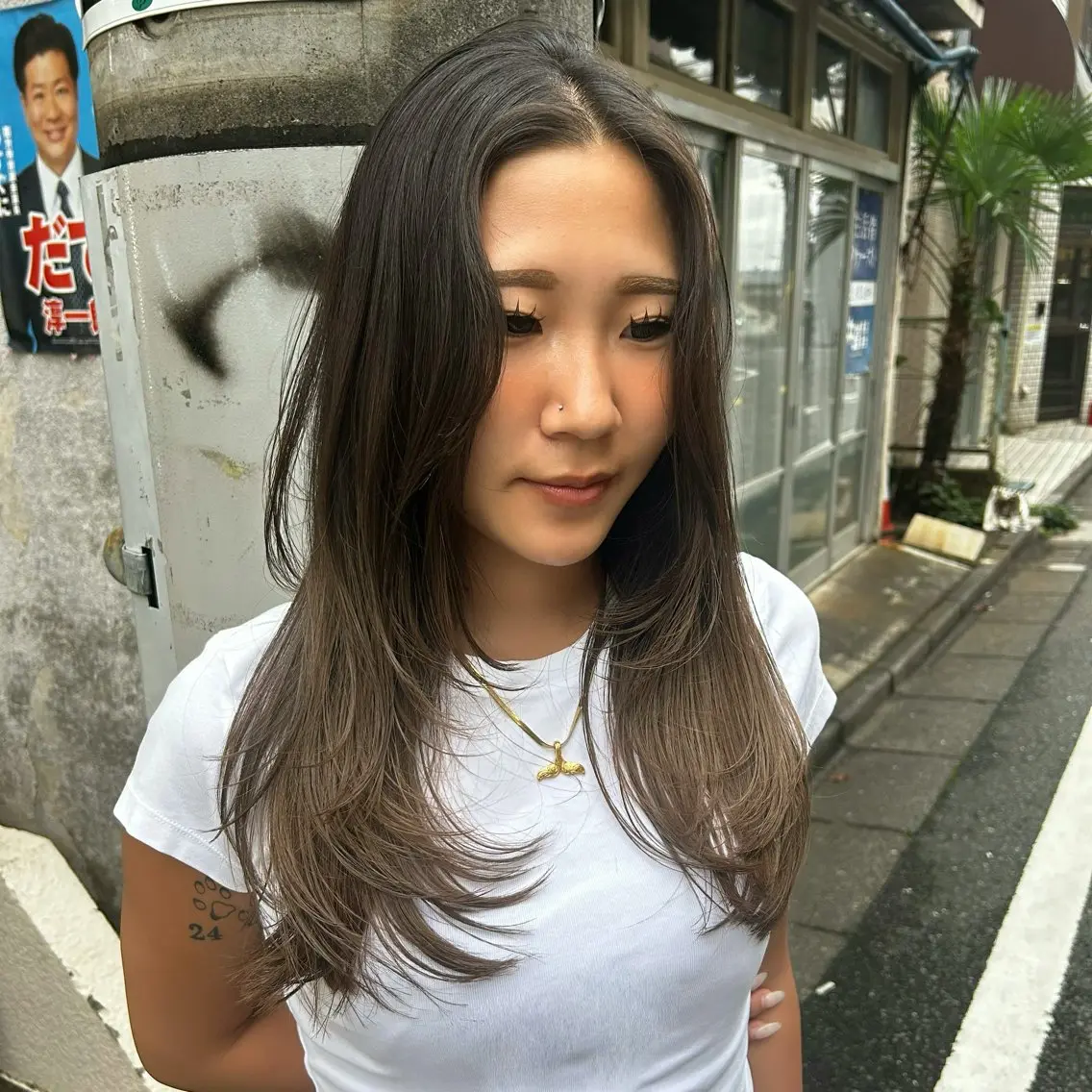 ロング LANA似合わせ カット🪐のヘアスタイル