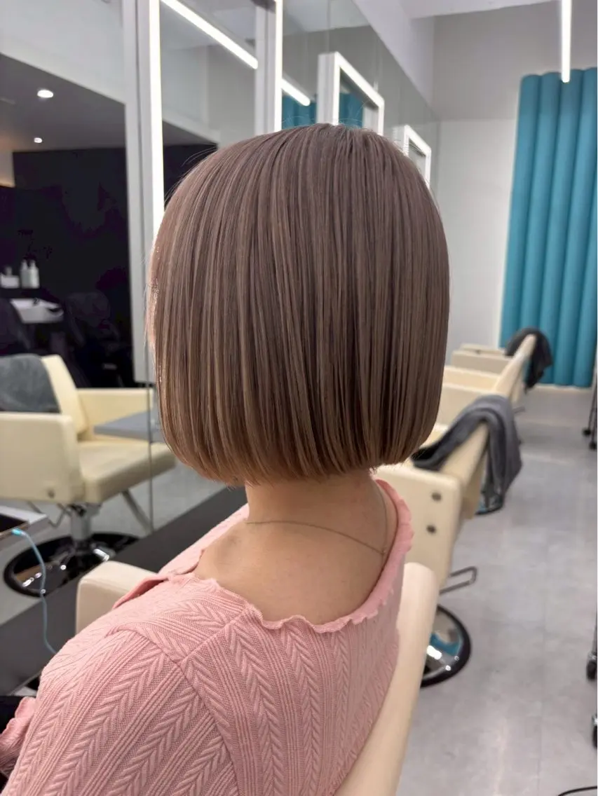 ミディアム カラー TACE TAKUMIのヘアスタイル