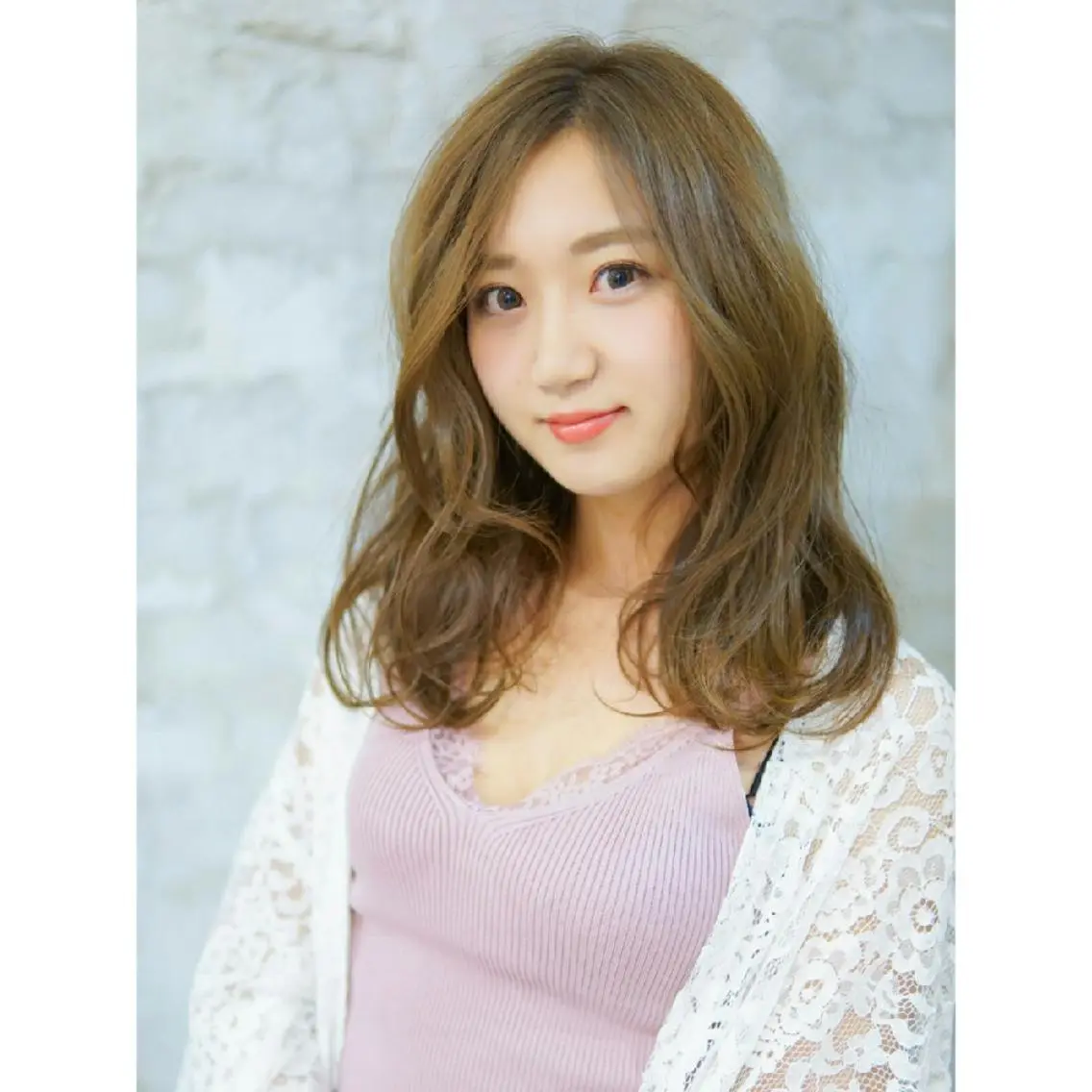セミロング 永野 良一のヘアスタイル