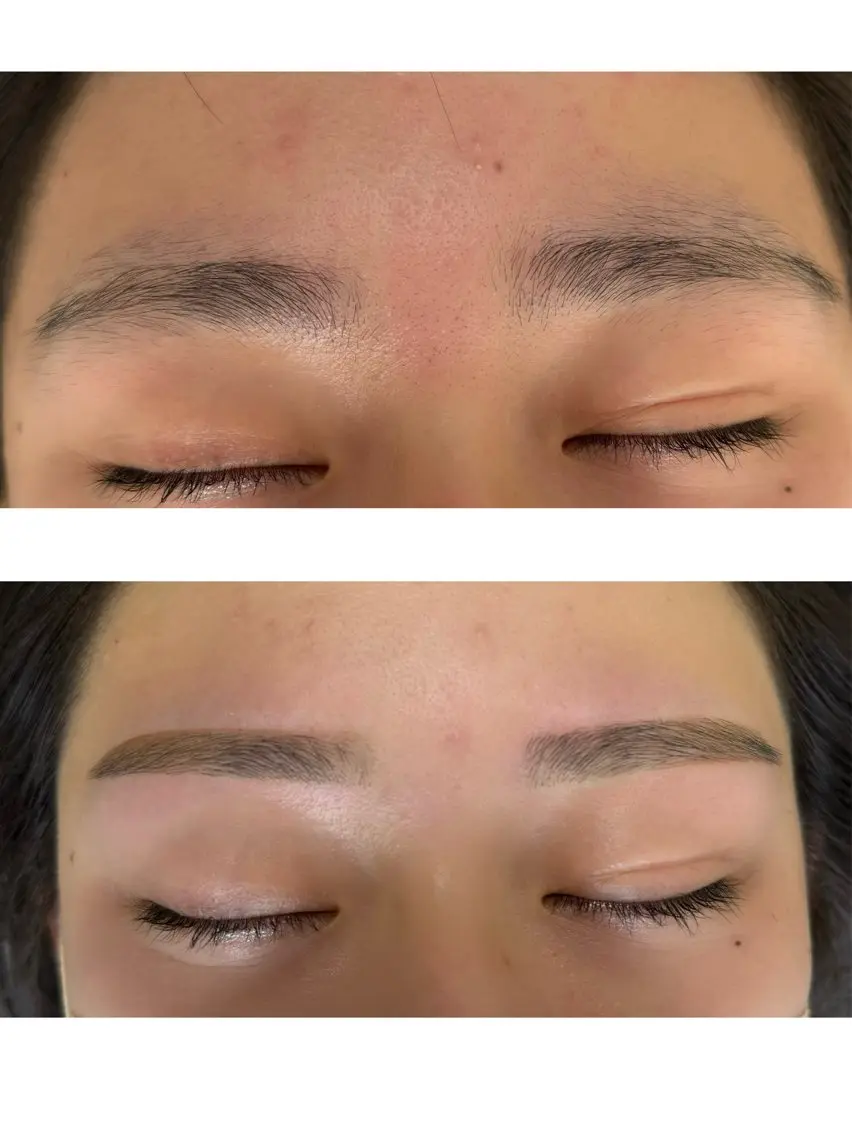 アイブロウ 眉毛ワックス脱毛 ワックス脱毛 Emiy BeautyLushのマツエク・マツパデザイン