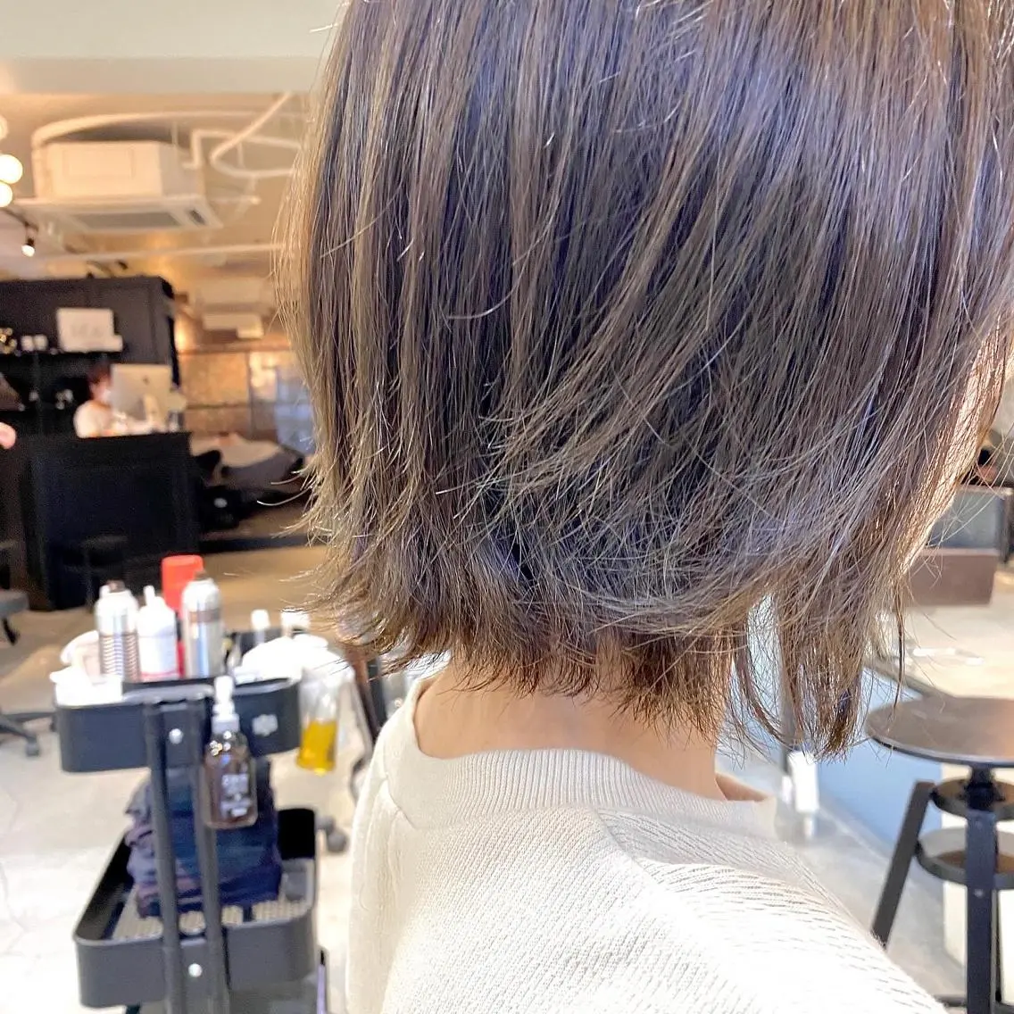 ショート カラー ヘアアレンジ 【ダメージレス施術】 【透明感】北村 拓也のヘアスタイル