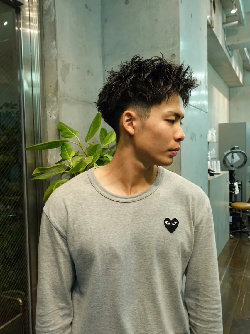 ショート メンズ ショートヘア カット メンズ特化美容師 /たけしのヘアスタイル